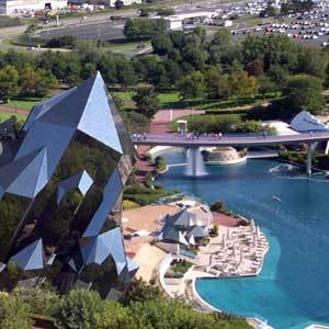 Futuroscope theme parc near Poitiers